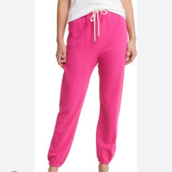 THE GREAT. Pants - The Great. Stadium Joggers in Fuschia 1/Small NWT HTF